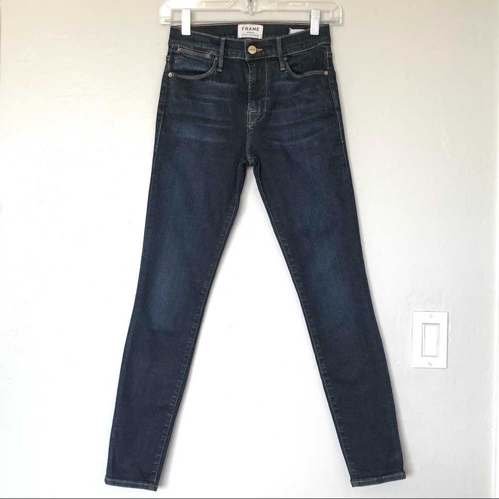 Frame Le High Skinny Jeans in Edgware Size 26